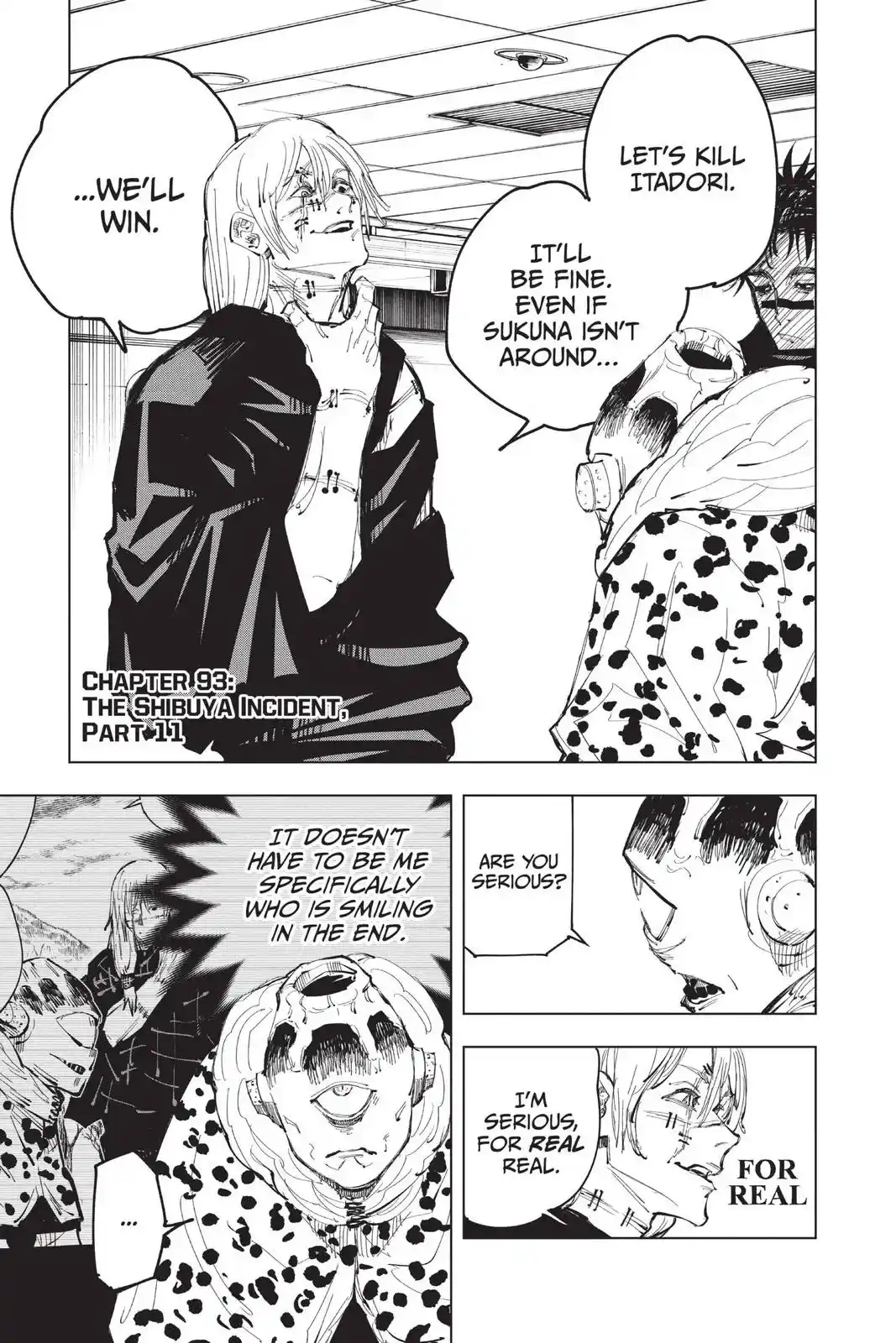 Read Jujutsu Kaisen Chapter 93