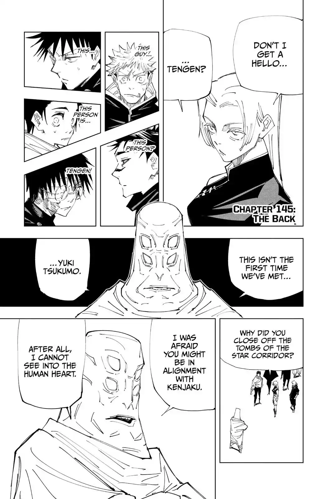 Read Jujutsu Kaisen Chapter 145