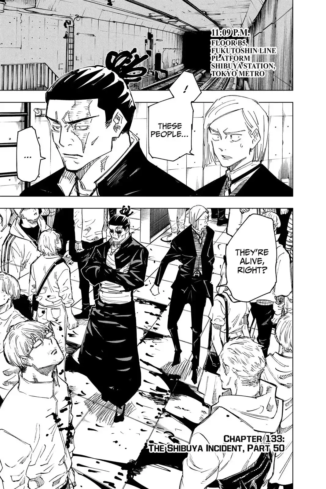 Read Jujutsu Kaisen Chapter 133