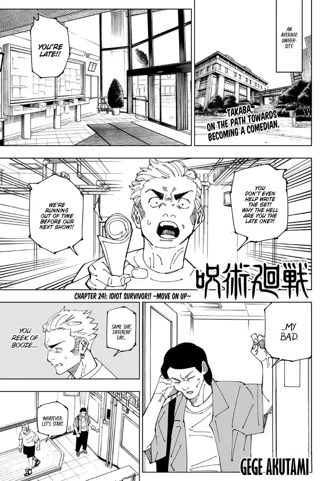 Read Jujutsu Kaisen Chapter 241