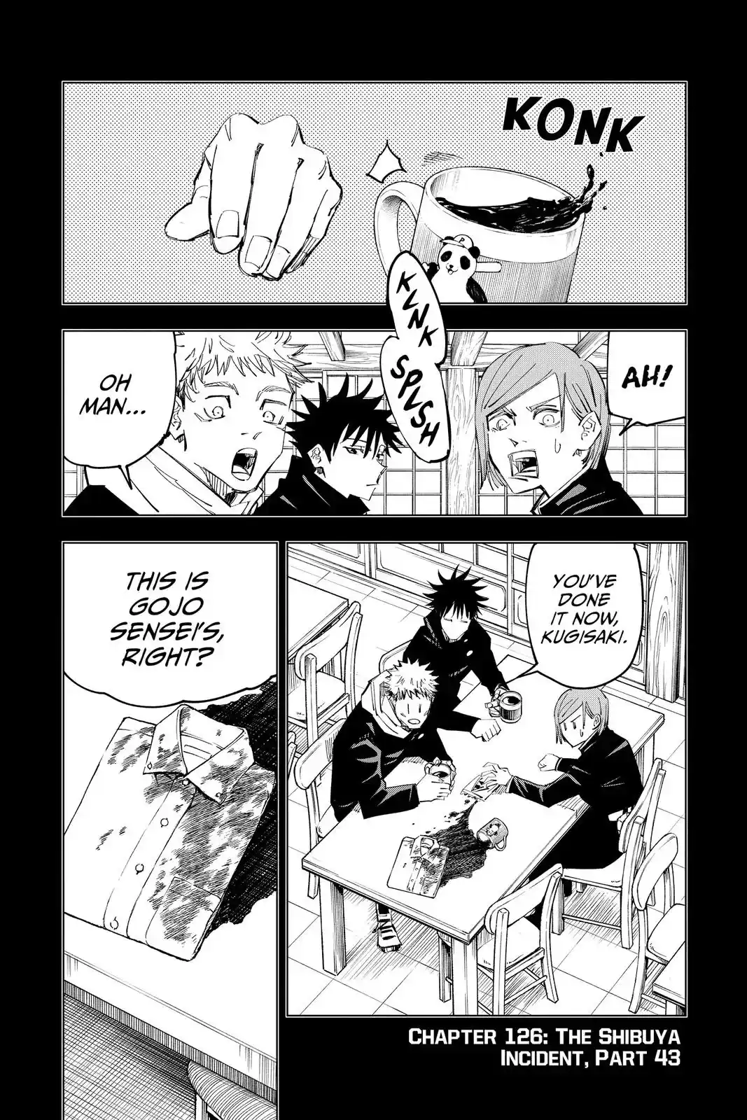 Jujutsu Kaisen Chapter 126 manga