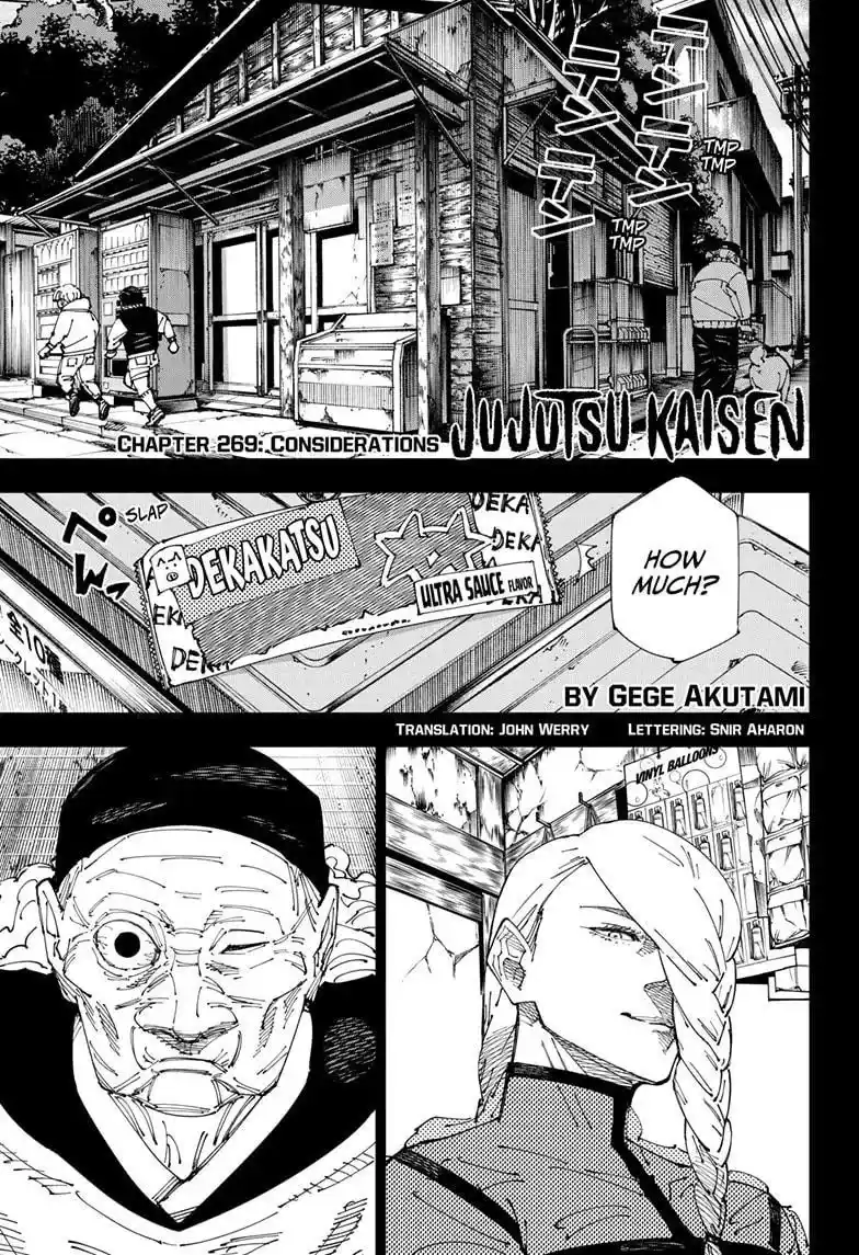 Read Jujutsu Kaisen Chapter 269