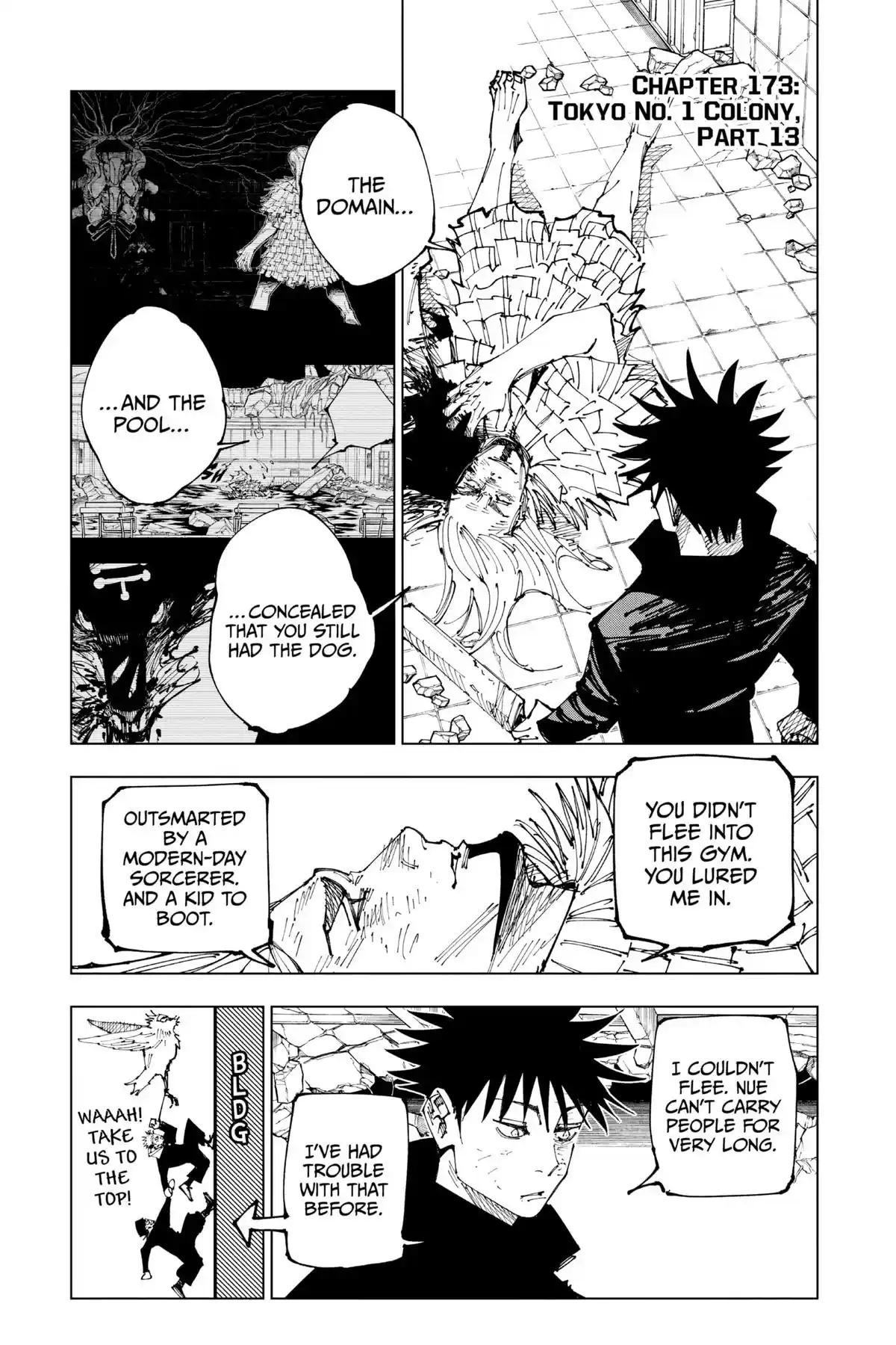 Read Jujutsu Kaisen Chapter 173