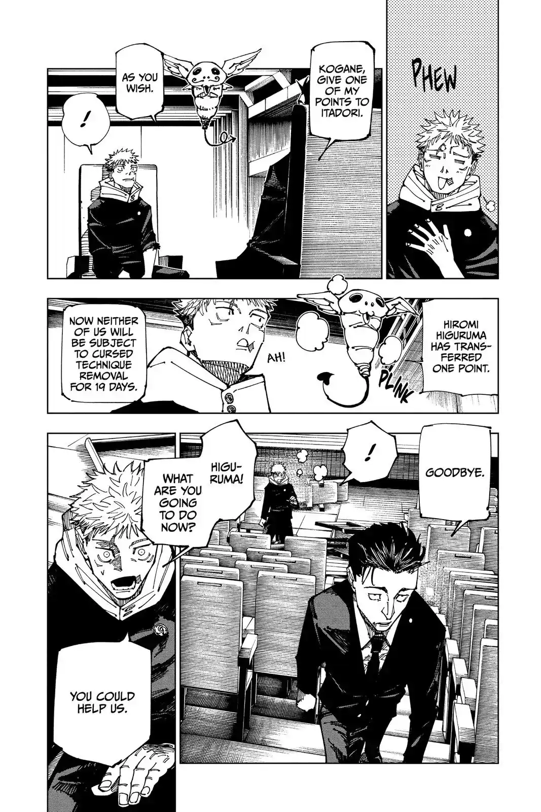 Jujutsu Kaisen Chapter 167 mng