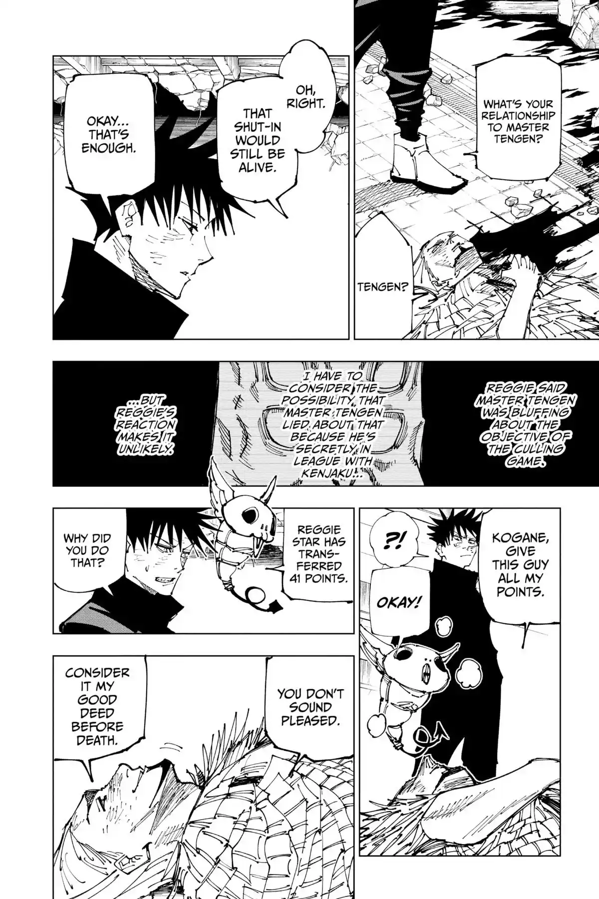 Jujutsu Kaisen Chapter 173 jjk