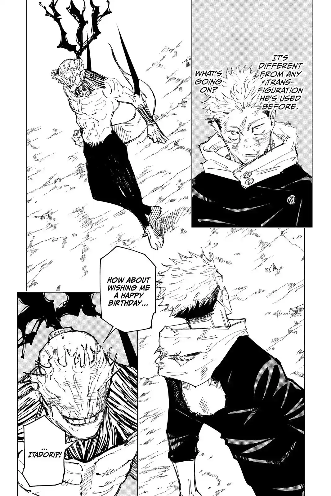 Jujutsu Kaisen Chapter 131 bg