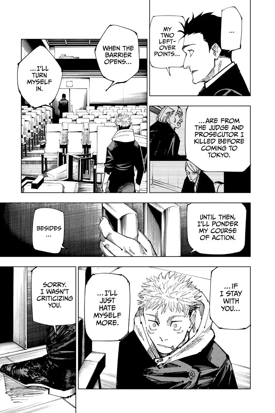 Jujutsu Kaisen Chapter 167 jjk