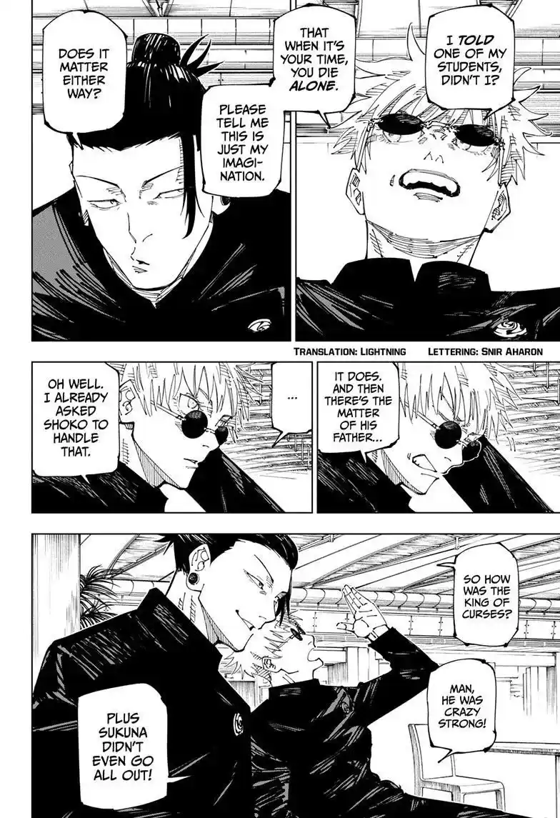 Read Jujutsu Kaisen Chapter 236