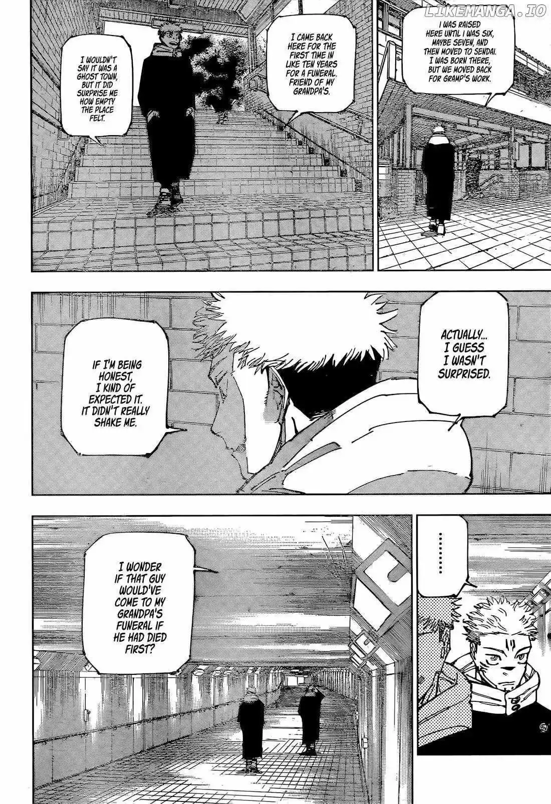 Read Jujutsu Kaisen Chapter 265