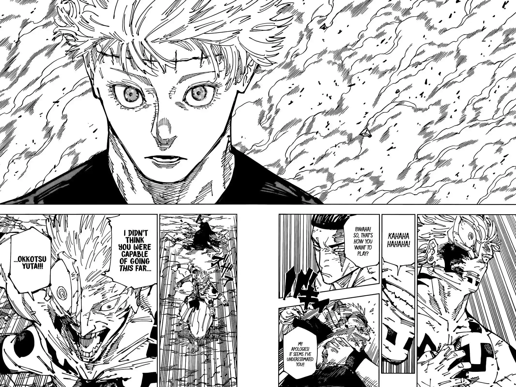 Read Jujutsu Kaisen Chapter 261