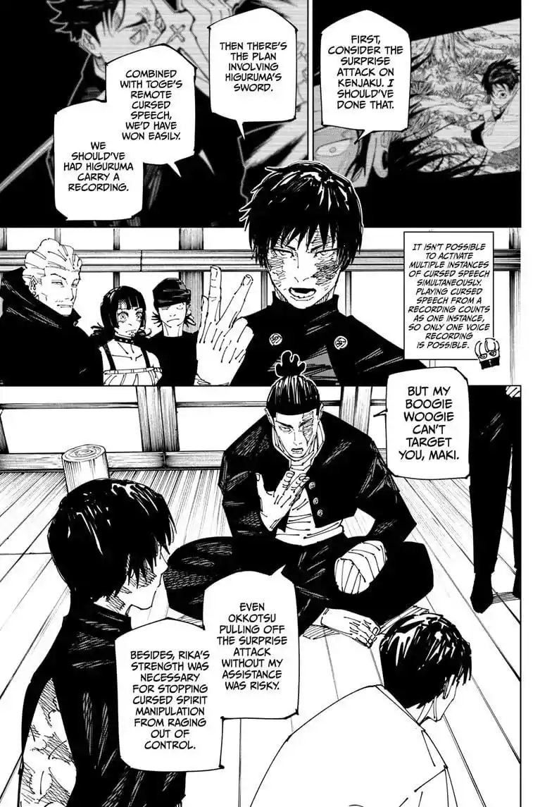 Read Jujutsu Kaisen Chapter 269