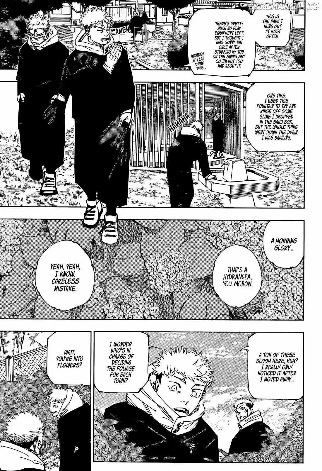 Read Jujutsu Kaisen Chapter 265