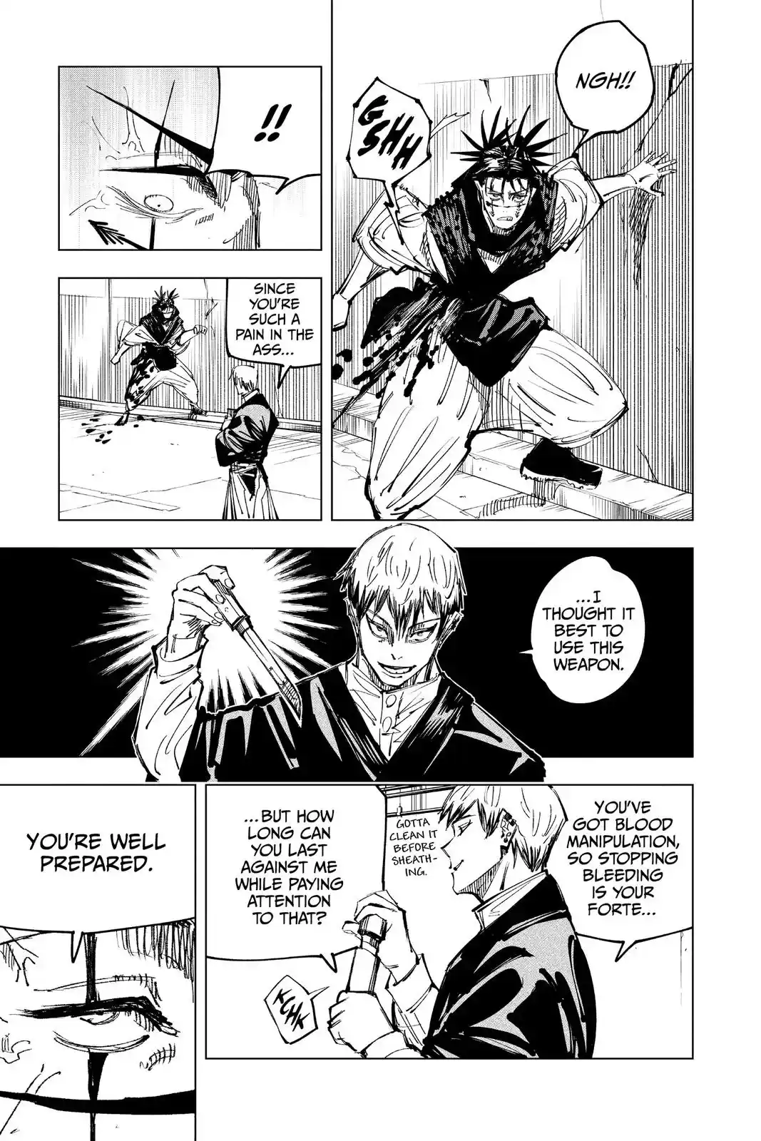 Jujutsu Kaisen Chapter 142 hjyu