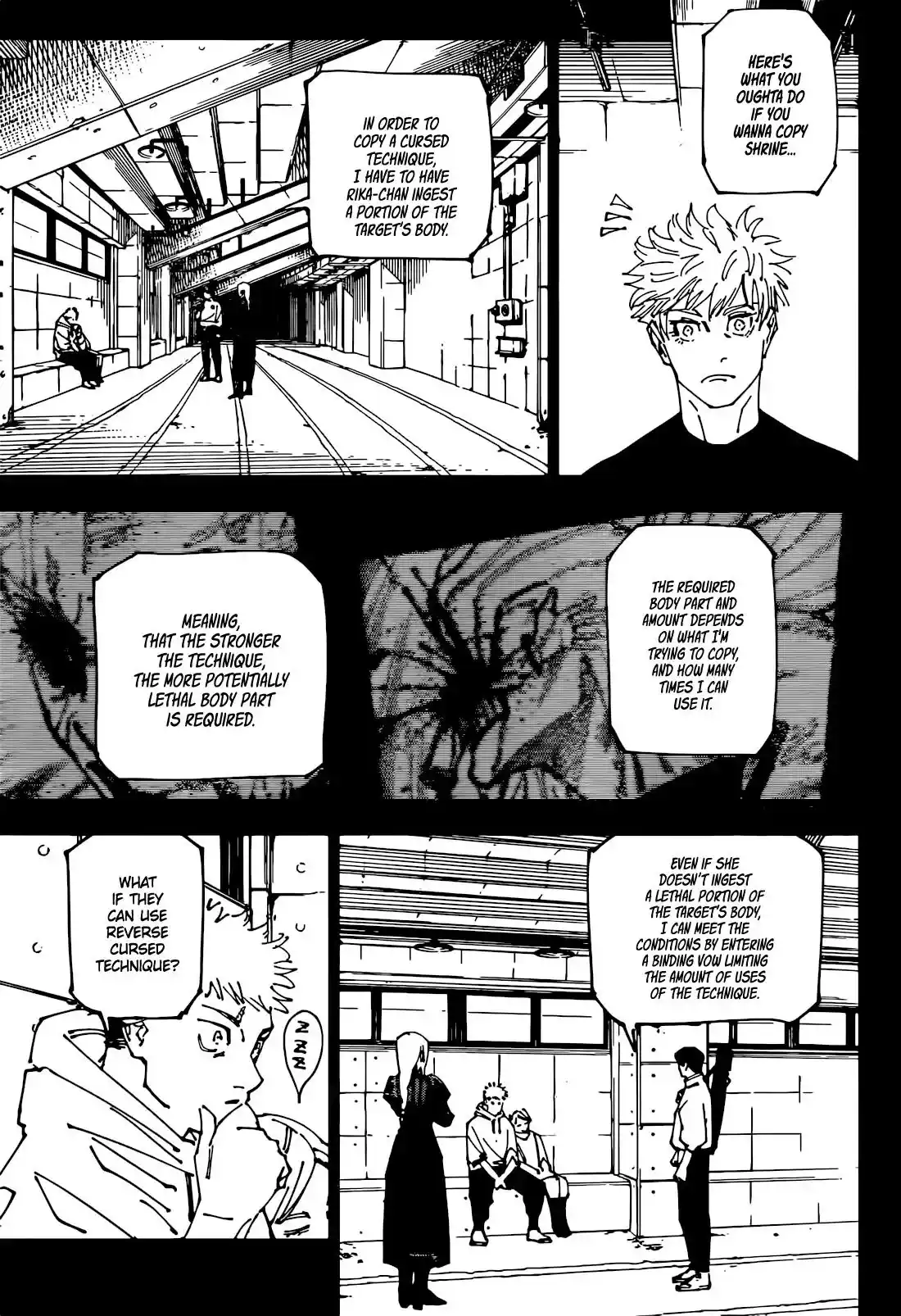 Read Jujutsu Kaisen Chapter 267