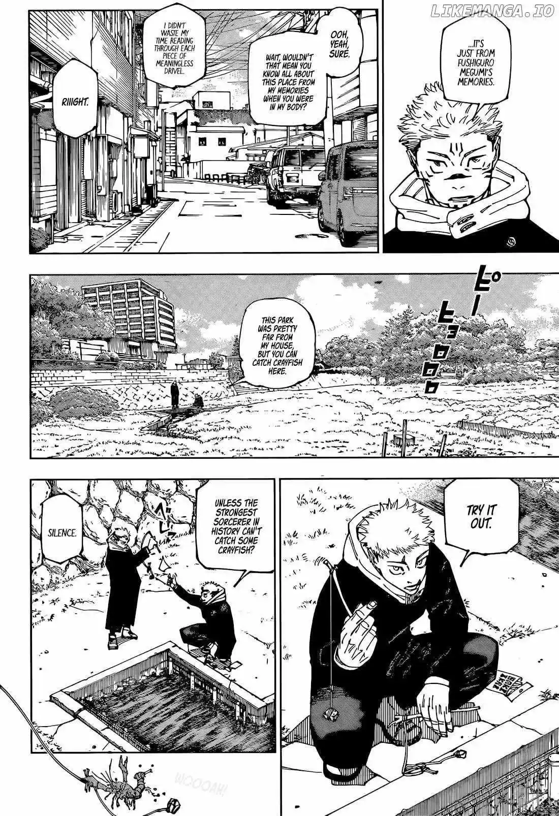 Read Jujutsu Kaisen Chapter 265