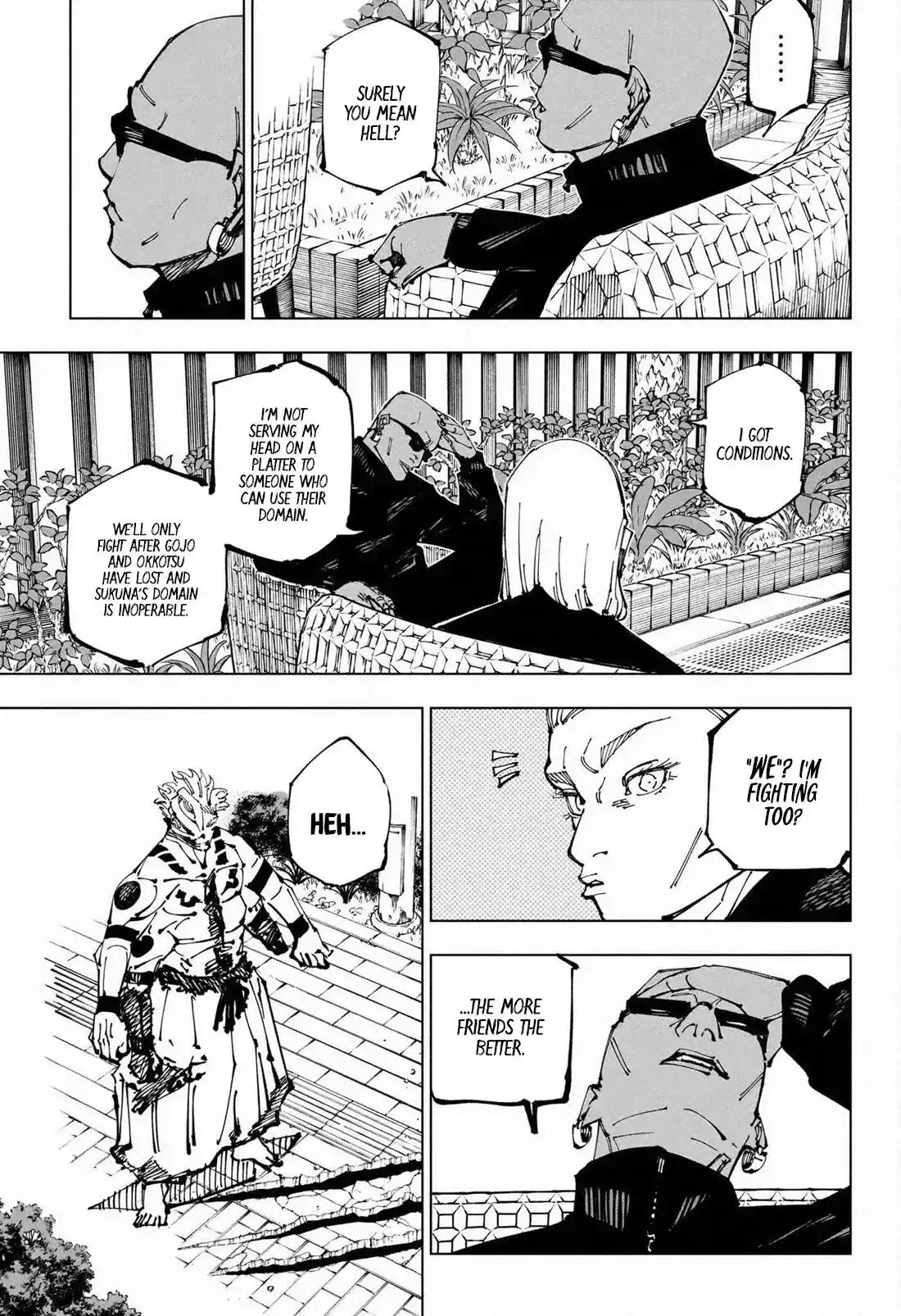 Read Jujutsu Kaisen Chapter 255