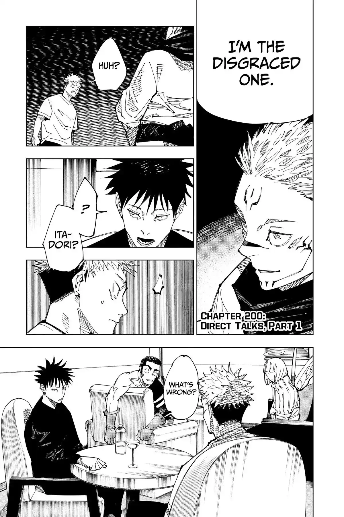 Read Jujutsu Kaisen Chapter 200