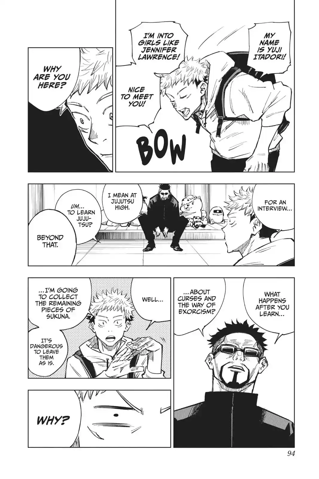 Jujutsu Kaisen Chapter 3