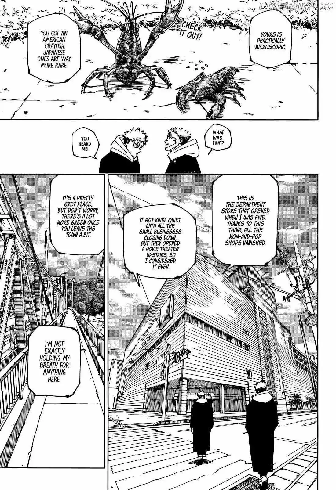 Read Jujutsu Kaisen Chapter 265