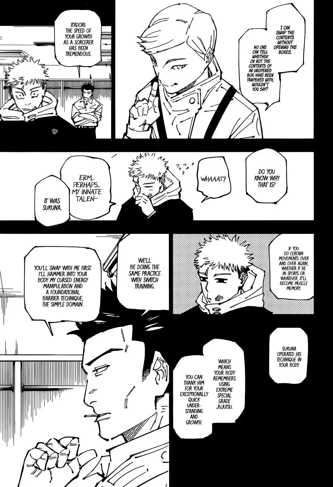 Read Jujutsu Kaisen Chapter 258