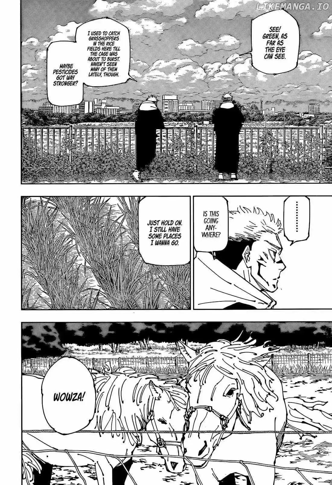 Read Jujutsu Kaisen Chapter 265