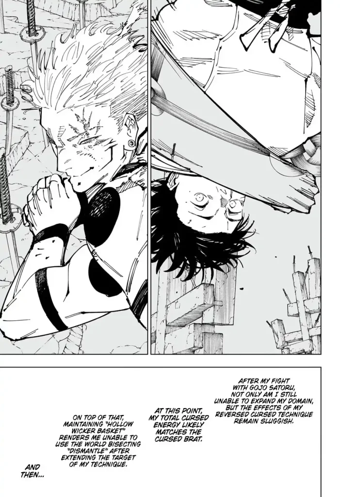 Read Jujutsu Kaisen Chapter 250